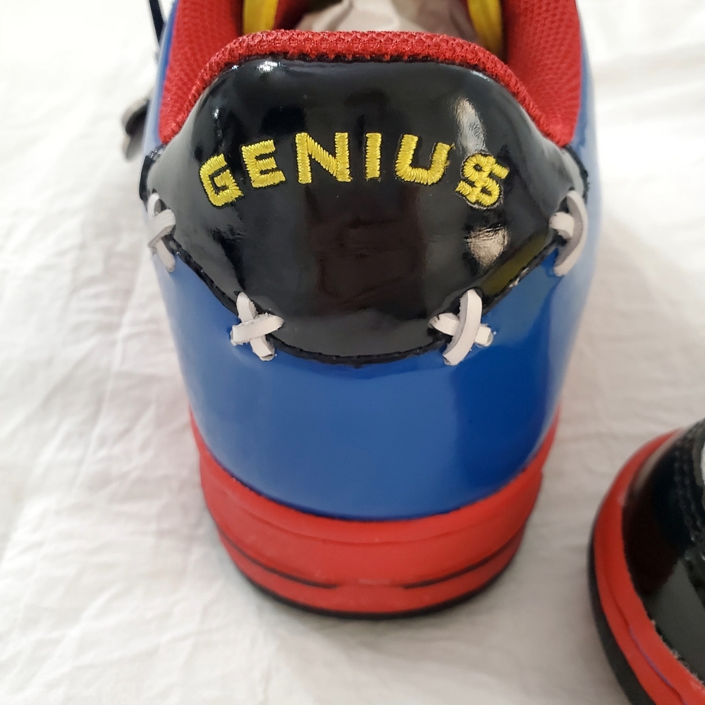 Collectible New Vintage Greedy Genius Heli Blue Phantom Sneaker Mens Size 9 - Picture 12 of 16